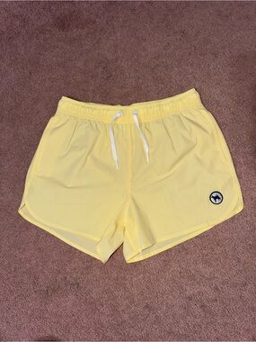 Yellow Athletic Shorts